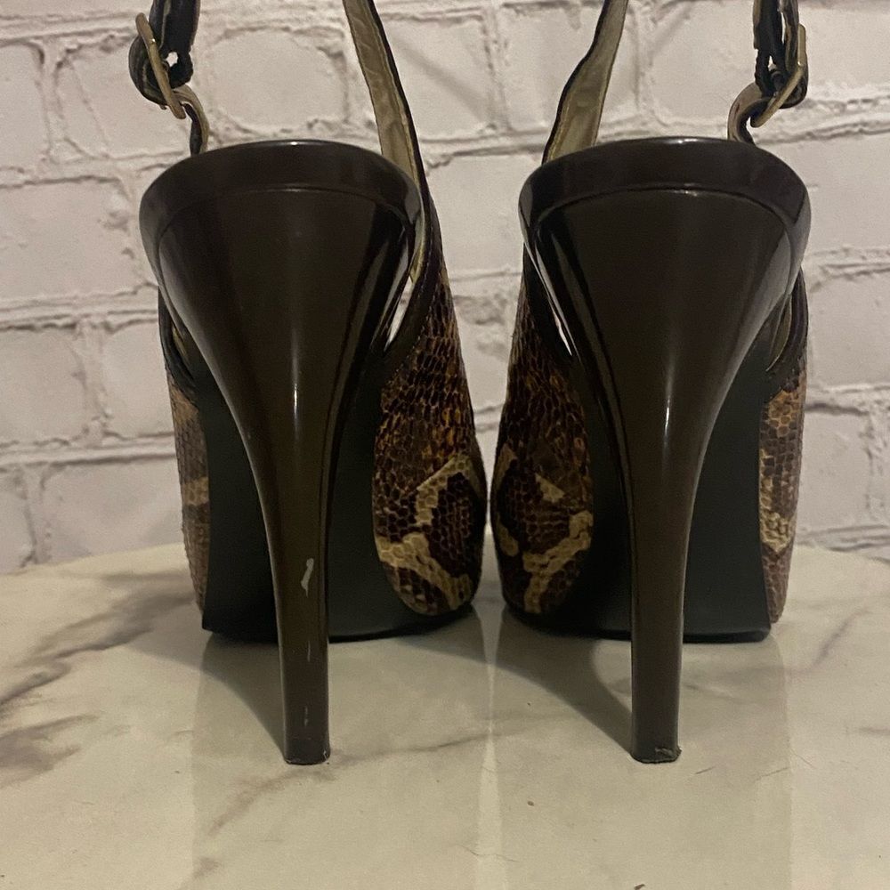 Women’s sling back heels - Picture 4 of 7